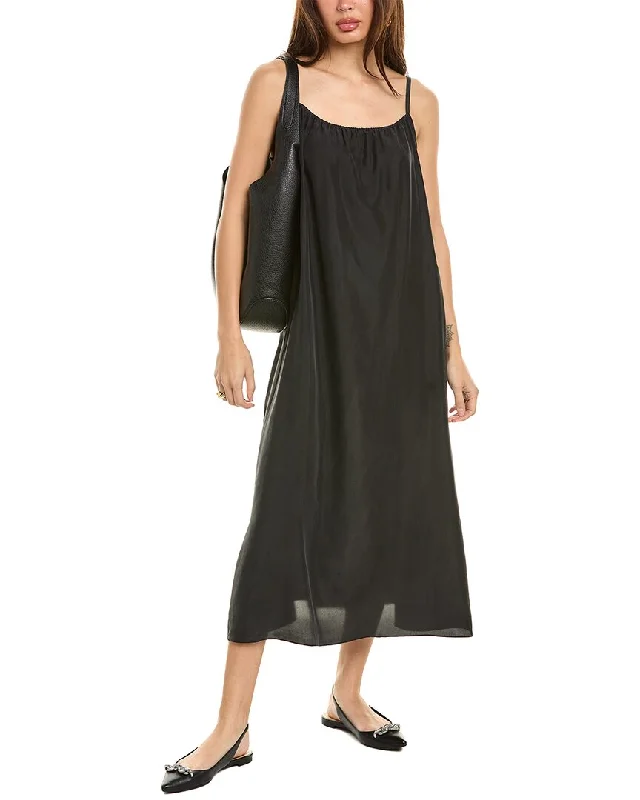 EILEEN FISHER Silk Cami Dress Women's Clothes And Garments