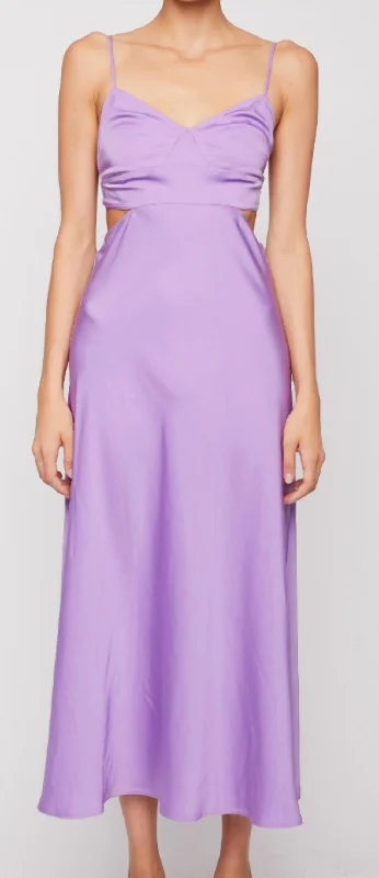 Blakely Dress In Amethyst Orchard Women's Clothing For Holiday Travel