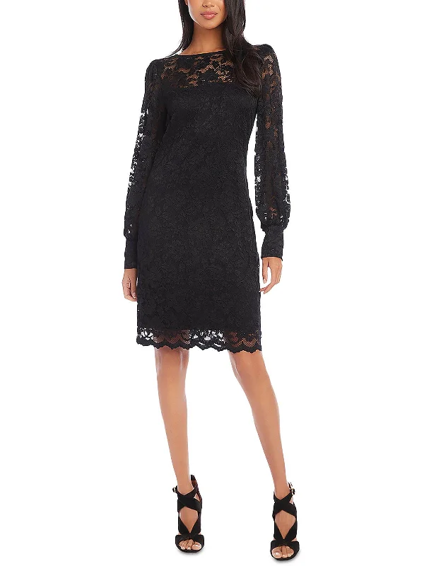 All That Shines Womens Lace Mini Sheath Dress Early Bird Offer