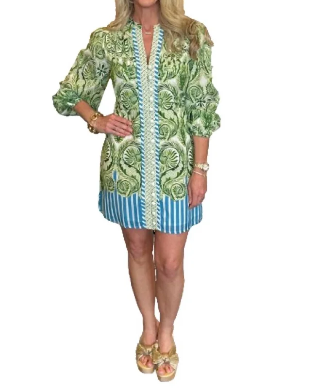 Jenny Dress In Seaside Women's Online Clothing Boutique