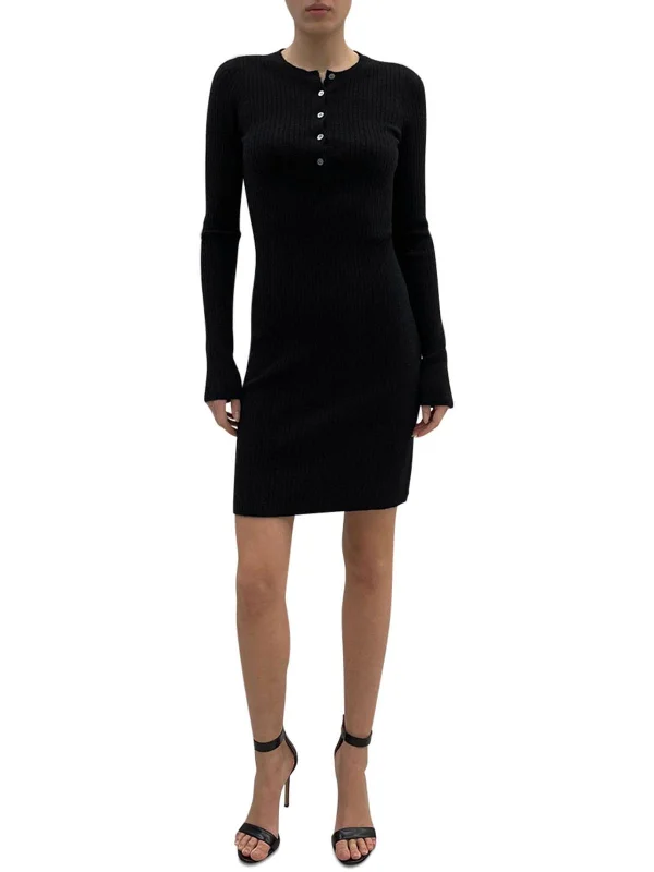 Womens Wool Cashmere Sweaterdress Women's Transitional Attire