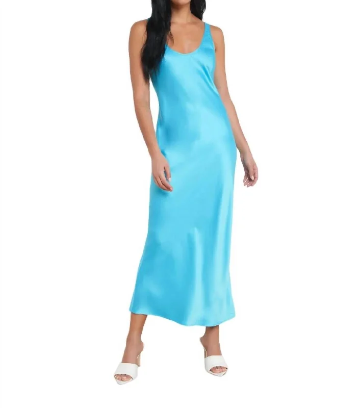 Akita Tank Dress In Blue Atoll Women's Everyday Clothes