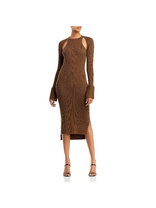 Womens Wool Long Sweaterdress Women's Activewear Apparel