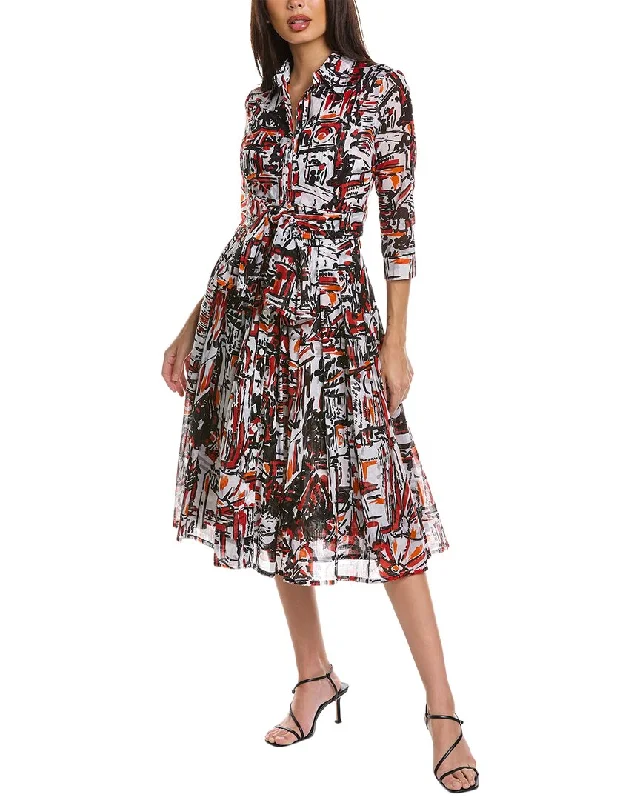 Samantha Sung Audrey 4 Shirtdress Women's High-Fashion Attire