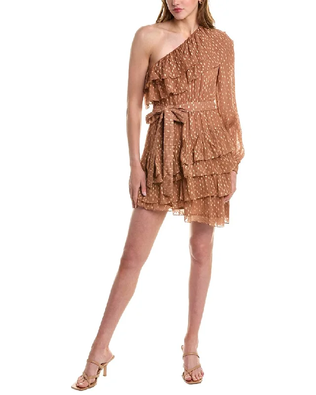 Rococo Sand Belted Dress Women's Casual Apparel For Weekends