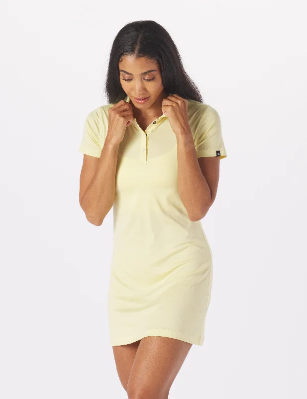 Simplicity Polo Dress: Butterscotch Women's Clothes And Apparel Sets