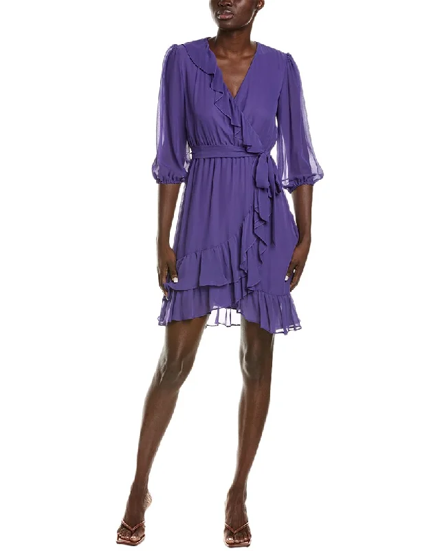 Maison Tara Faux Wrap Dress Women's Clothes For Special Occasions