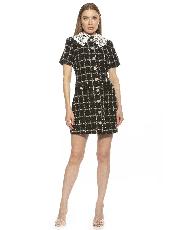 Priscilla Plaid Dress Casual Dresses for Women