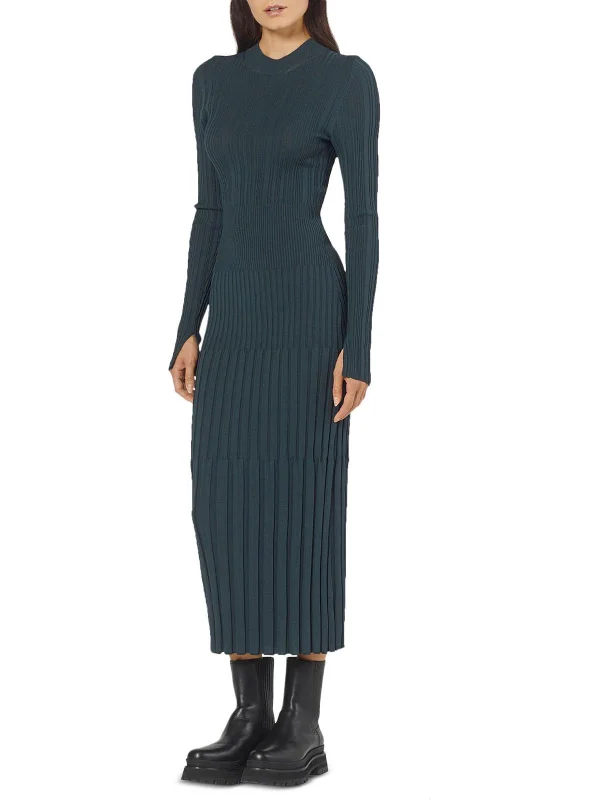 Solena Womens Maxi Long Sweaterdress Women's Elegant Apparel