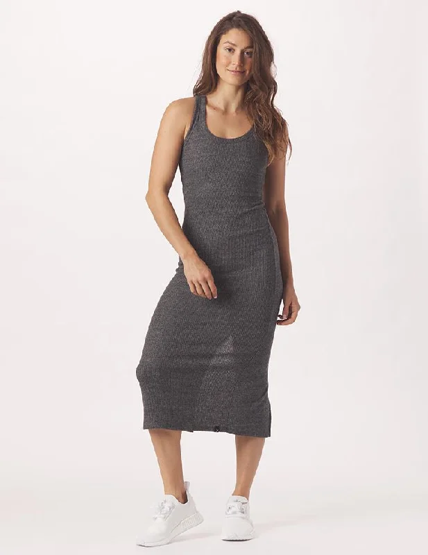 Comfort Dress: Charcoal Heather Women's Holiday Clothes