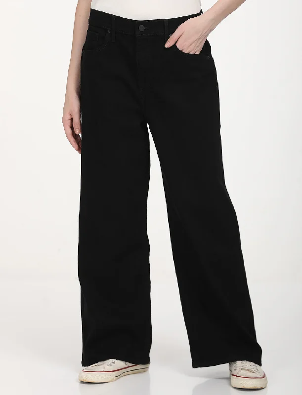 Women's High Rise Wide Leg Jeans Casual Fashion for Women