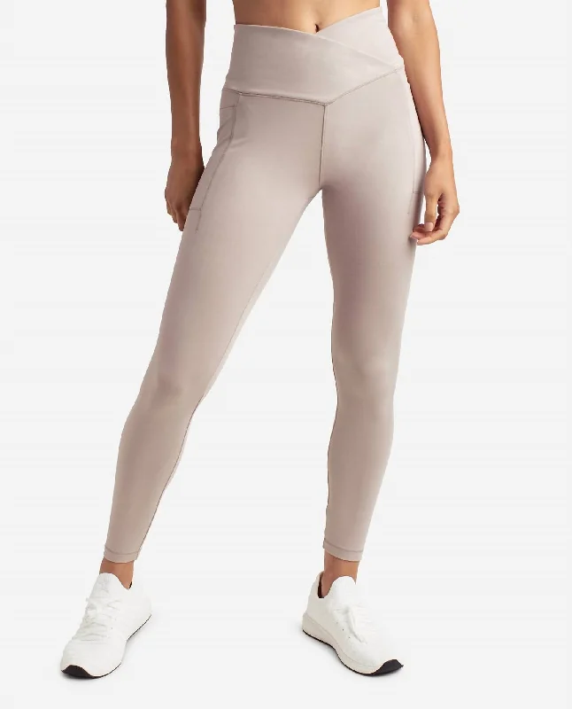 Studio Cross Waist Legging In Atmosphere Sale On Sale