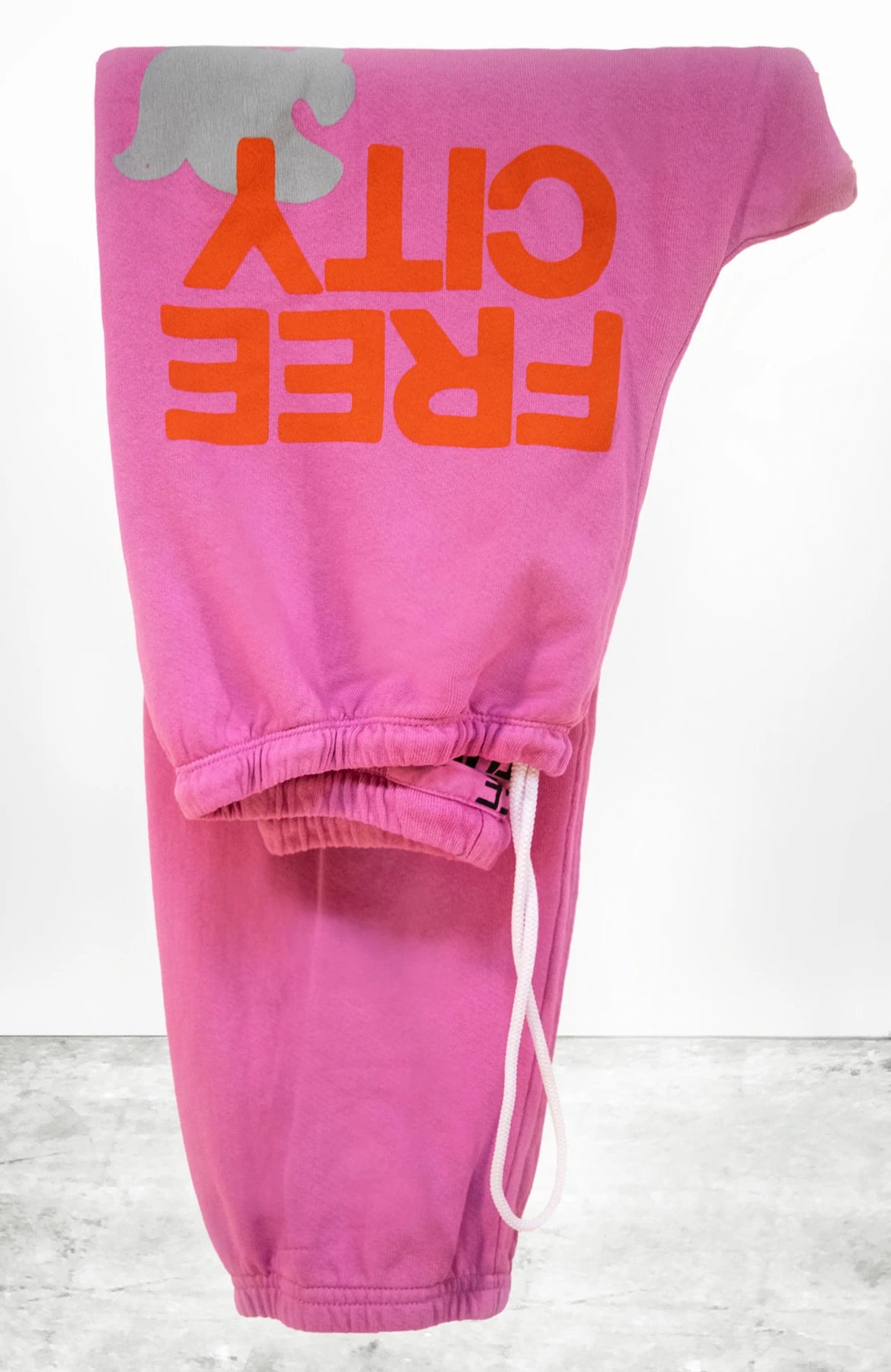 FreeCityLarge Sweatpant - Pink Light Comfortable Women's Apparel