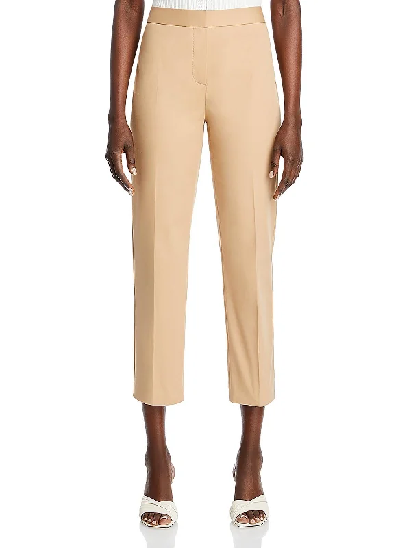 Jemma Womens Mid Rise Work Wear Straight Leg Pants Online Shopping Boutiques