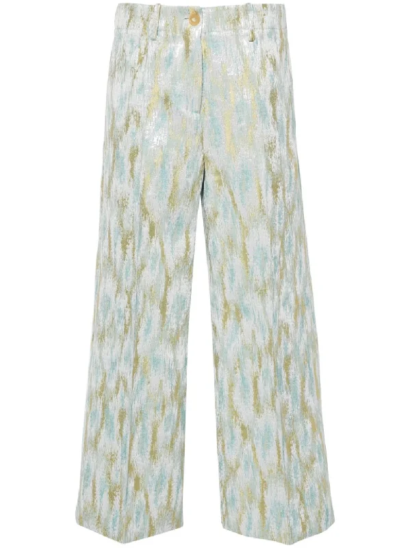 Erika Cavallini Semi-Couture Women's Trousers Chic Women's Garments