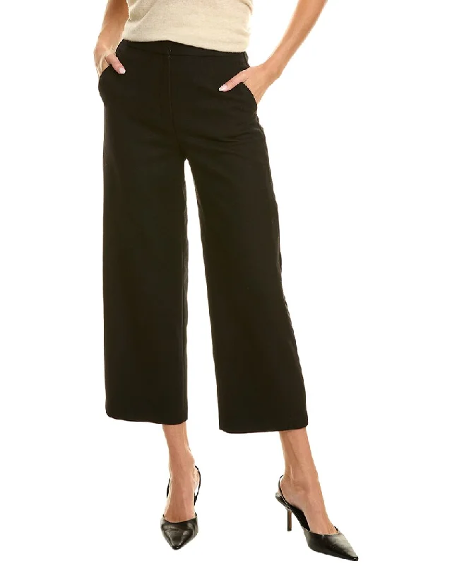 Theory Wool-Blend Pant Top 10 Women's Online Clothing Stores