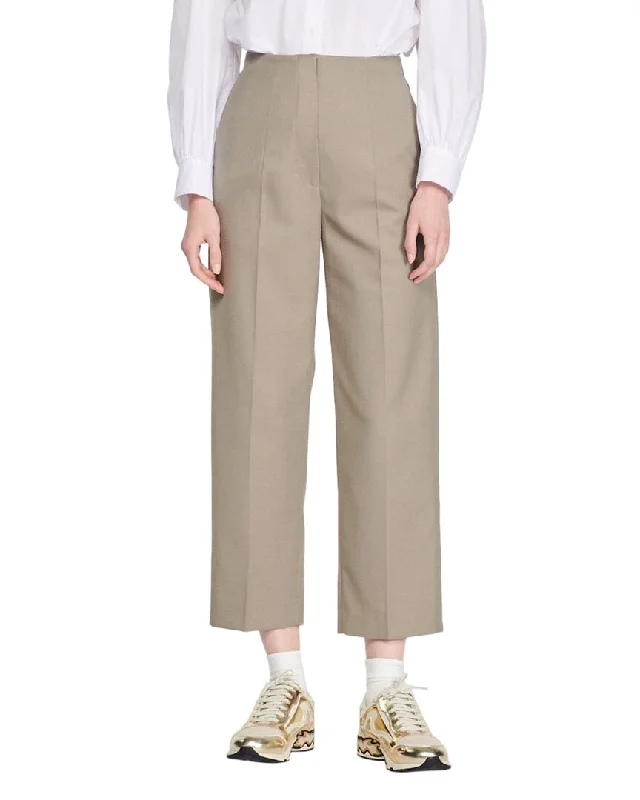 Sandro Wool-Blend Pant Women's Clothing Sets