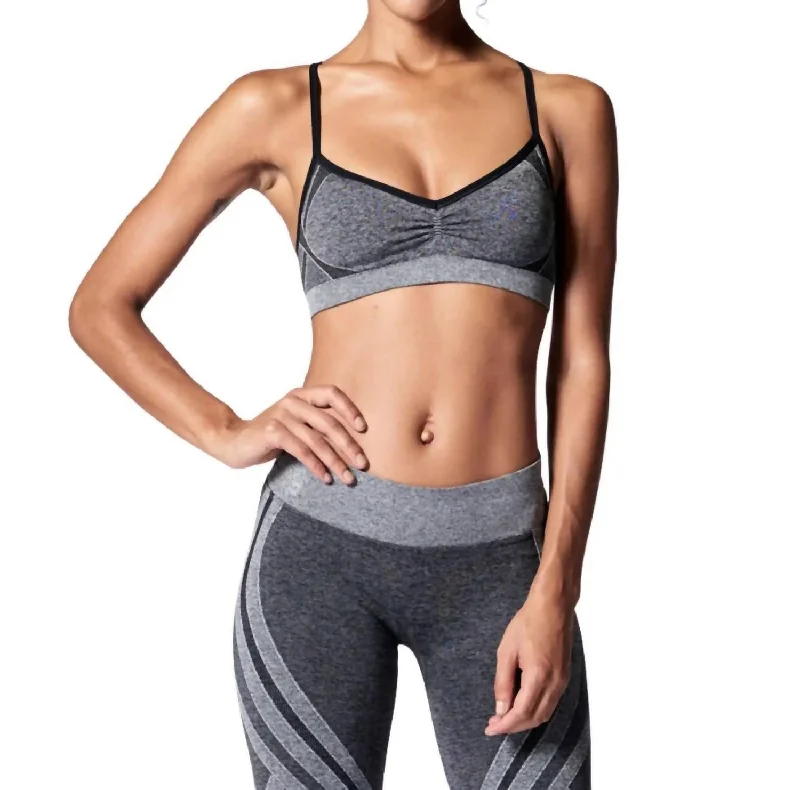 Devotation Bra In Heather Black Casual and Comfortable Outfits