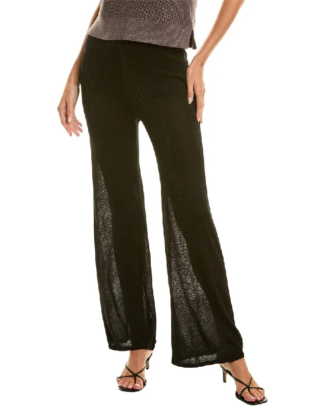 525 America Clover Lurex Wide Leg Pant Casual Women's Clothing Online