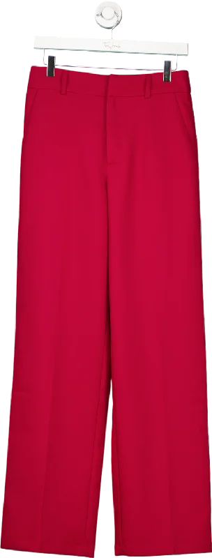 Love & Roses Red Wide Leg Trousers UK 10 Outfits For Girls