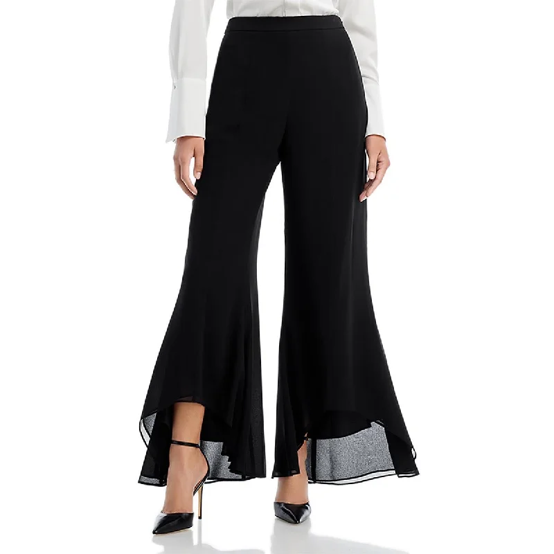 Brookie Womens High Rise Lined Wide Leg Pants Sale On Clothing