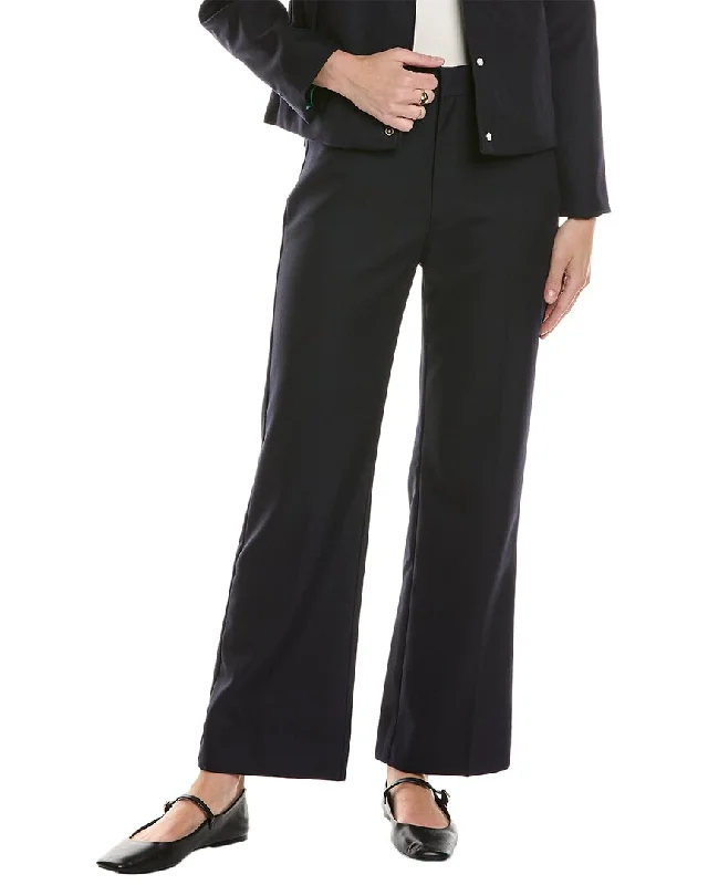 THE GREAT The Western Wool-Blend Trouser Women's Clothing