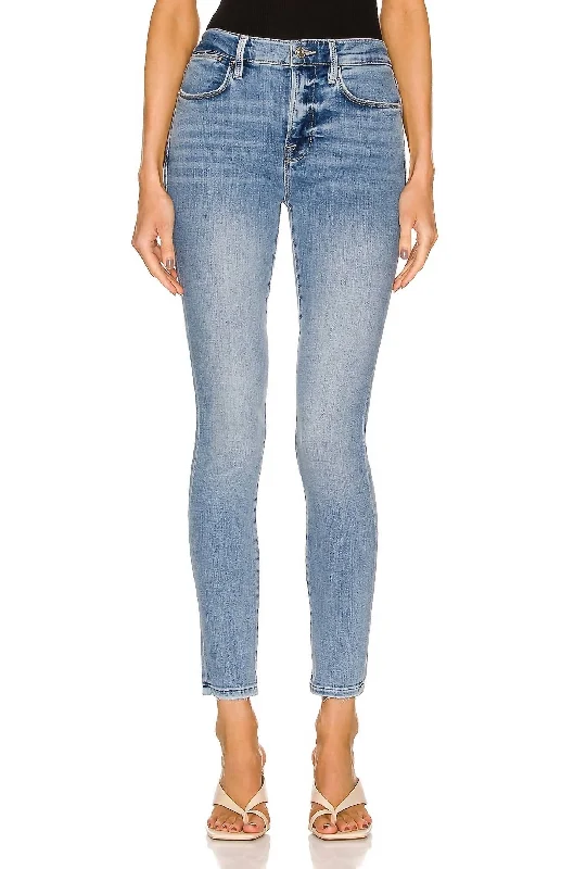 Le High Skinny Jeans In Jadite Timeless Women's Clothing