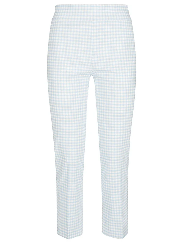 Avenue Montaigne Women's Trousers Clear blue Women's Luxury Garments