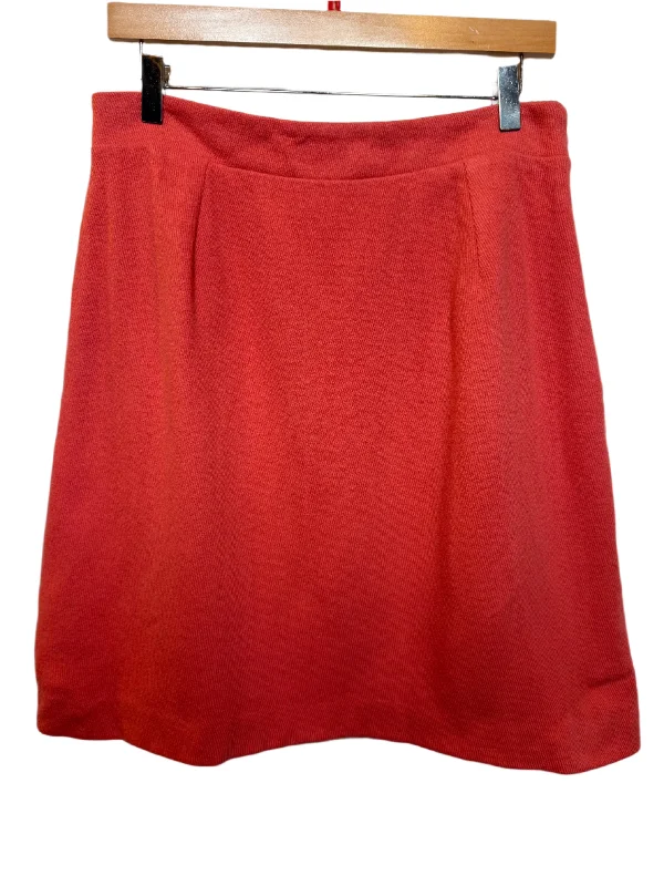 Vilagallo Red Skirt (W30) Elegant Women's Clothing