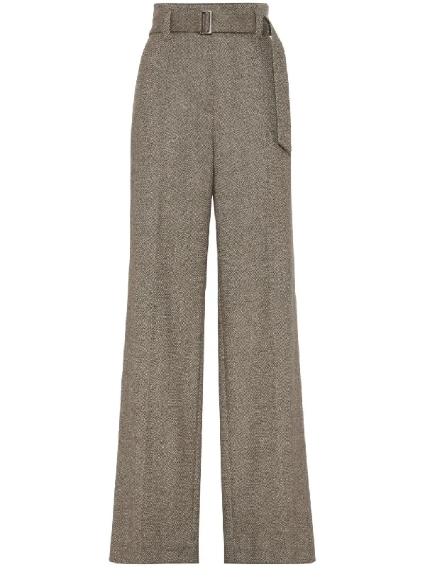 Brunello Cucinelli Women's Trousers Women's High-Fashion Attire