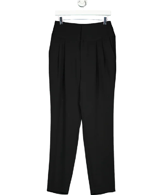 Rachel Roy Black High Waist Trousers UK 8 Charming Women's Garments