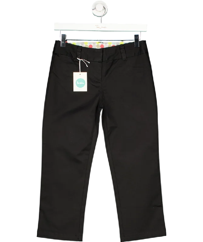 Boden Black Petite Slim Leg Trouser UK 6 Women's Clothing For Outdoor Activities