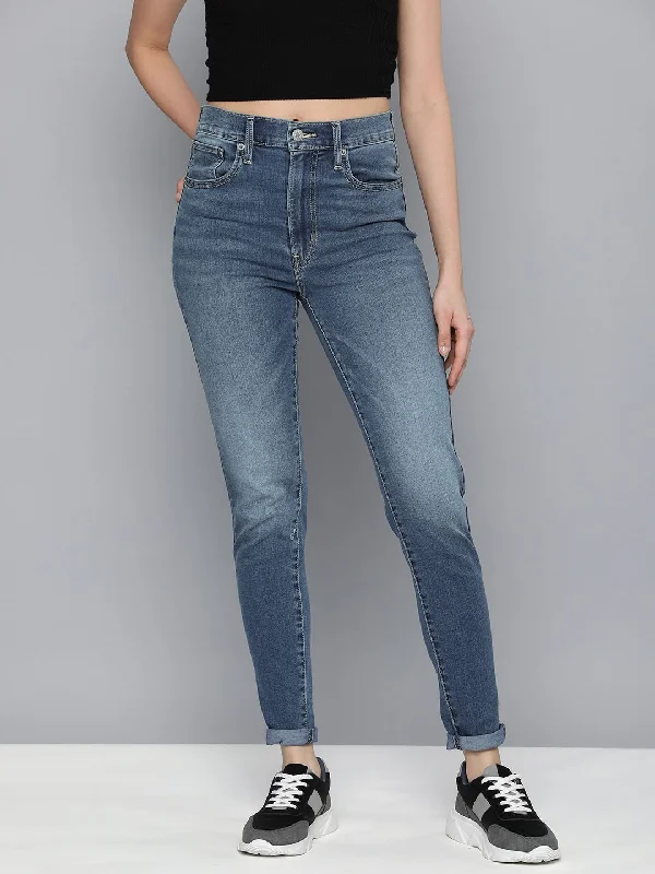 Women's High Rise Mile High Skinny Fit Jeans Outfits Ideas