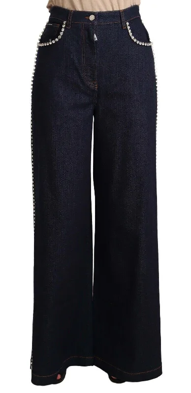 Dolce & Gabbana Elegant   Flare  Women's Jeans Women's Holiday Attire