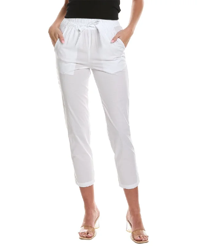 Alpha Studio Smocked Pant Women's Clothes For Work Events