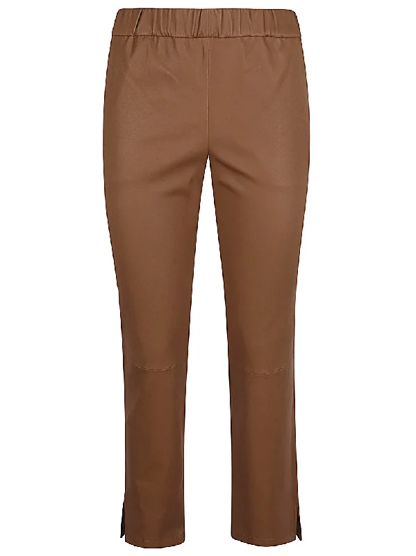 Enes Women's Trousers Camel Casual Clothes For Women