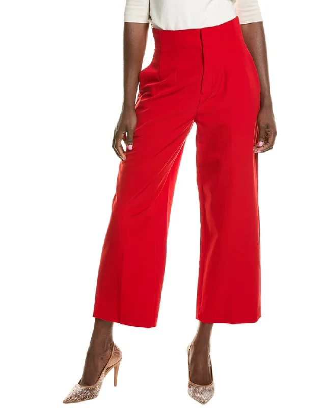 BCBGMAXAZRIA High Waisted Crop Pant Athleisure Wear