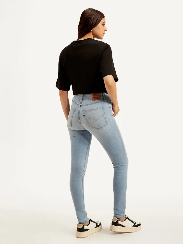 Women's High Rise 721 Skinny Light Blue Jeans Exclusive Women's Fashion Collection