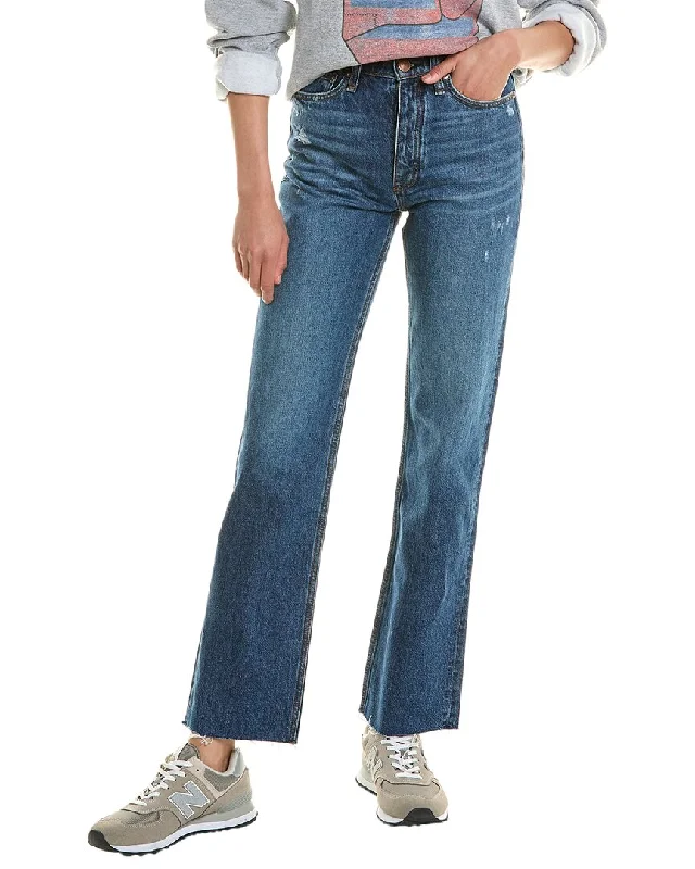 rag & bone Alex High-Rise Straight Leg Jean Casual and Comfortable Outfits