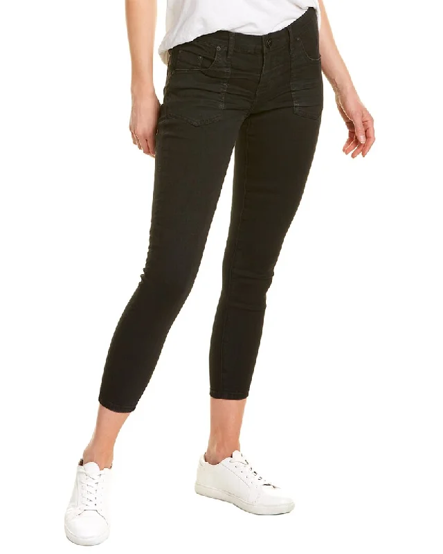 One Teaspoon Freebirds II Jett Black Low-Rise Skinny Jean Women's Formal Apparel