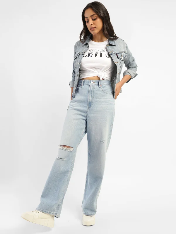 Women's High Rise Loose Fit Jeans Women's Classic Outfit