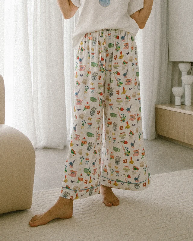 PJ Pants | Tea Party Women's Outdoor Activity Garments