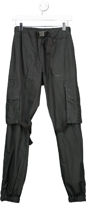 Off-White Black Cargo Trousers UK XS Clothes For Women