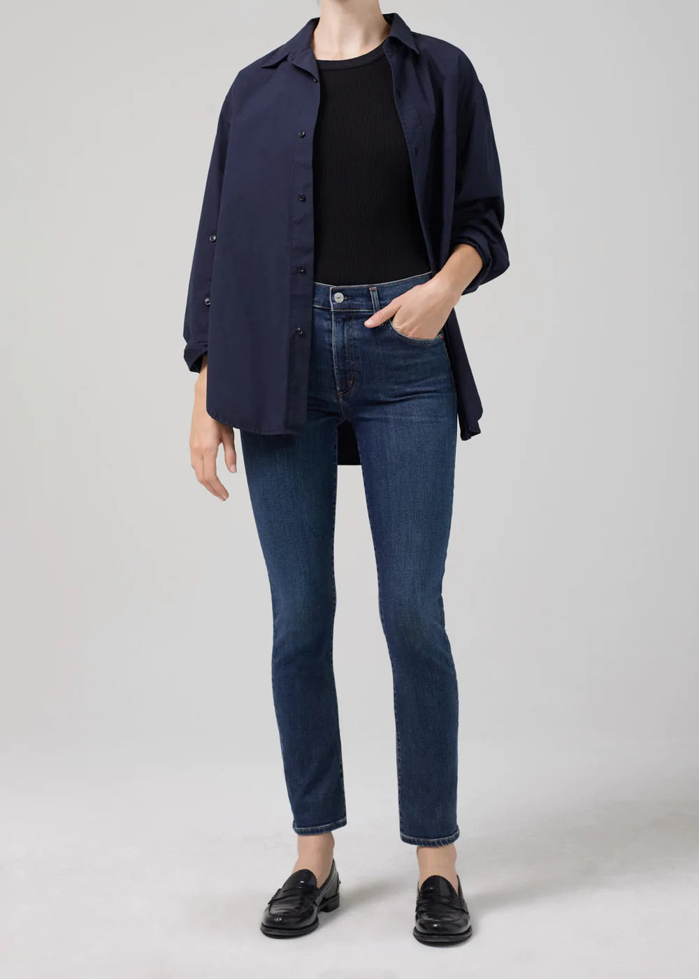 Skyla Mid Rise Slim - Evermore Women's Work Outfit