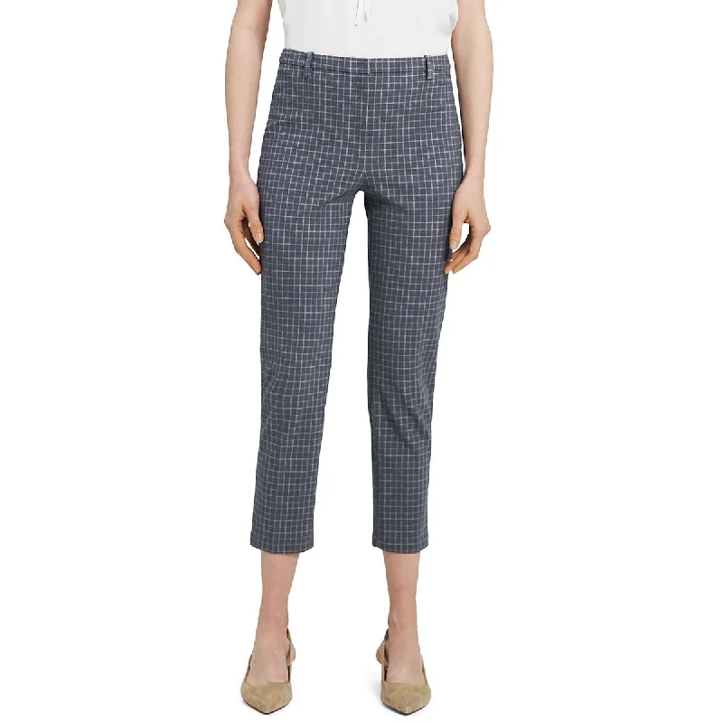 Womens Slim Grid Print Dress Pants Top 10 Women's Online Clothing Stores