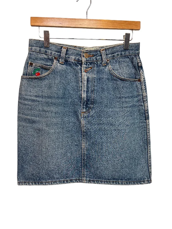 El Pacha Blue Denim Skirt (W30) Easygoing Women's Style