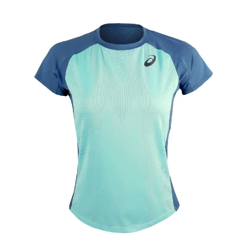 Asics - Women's Match Actibreeze Short Sleeve T-Shirt (2042A208 301) Women's Clothes And Apparel