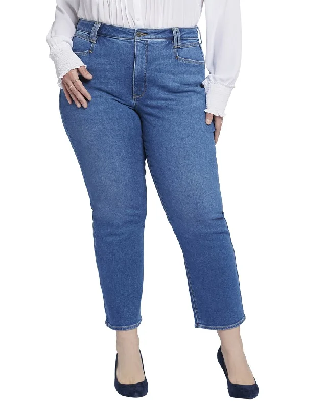 NYDJ Plus Relaxed Rockford Ankle Square Jean Women's Casual Apparel