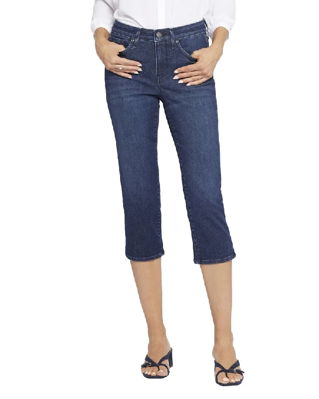 NYDJ Crop Mesquite Relaxed Jean Elegant Women's Evening Garments