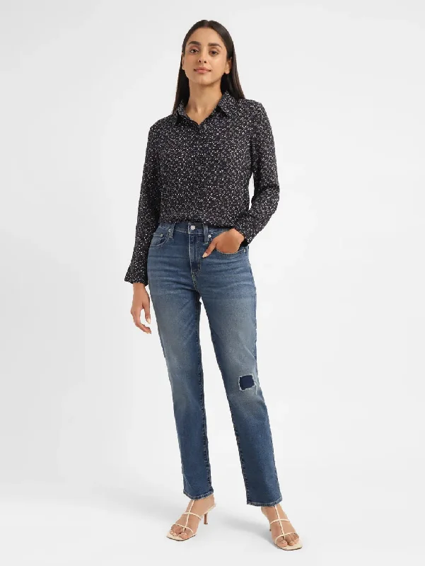 Women's High Rise 724 Straight Fit Jeans Best Boutiques Online